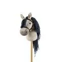 Hobby horse - gray - Cuddly animals & dolls are the best friends of the little ones | Stadtlandkind