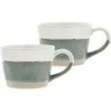 Villa Collection Universal Cup Evig, 2 pieces, Green/White - Glasses and cups for every taste | Stadtlandkind