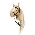 Hobby horse with open mouth Beige - Cuddly animals, the best friends of your children | Stadtlandkind