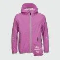 Children's rain jacket Stina radiant orchid - Ready for any weather with children's clothes from Stadtlandkind | Stadtlandkind