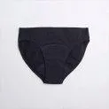 Menstruations-Unterhose Bikini Modell Medium Flow Black - Hochwertige Unterwäsche fürs tägliche Wohlsein | Stadtlandkind