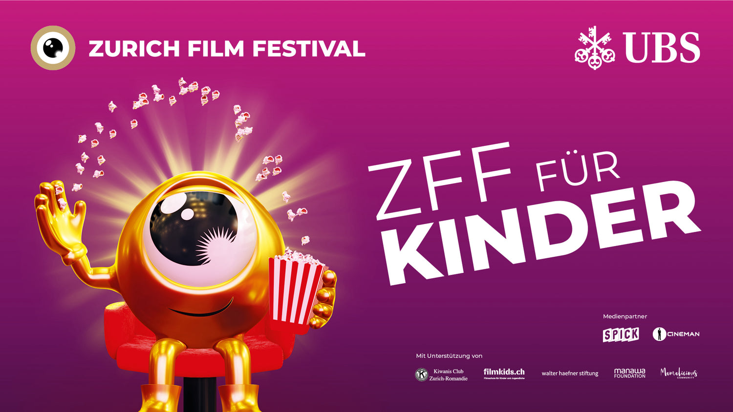 Zurich Film Festival für Kinder!