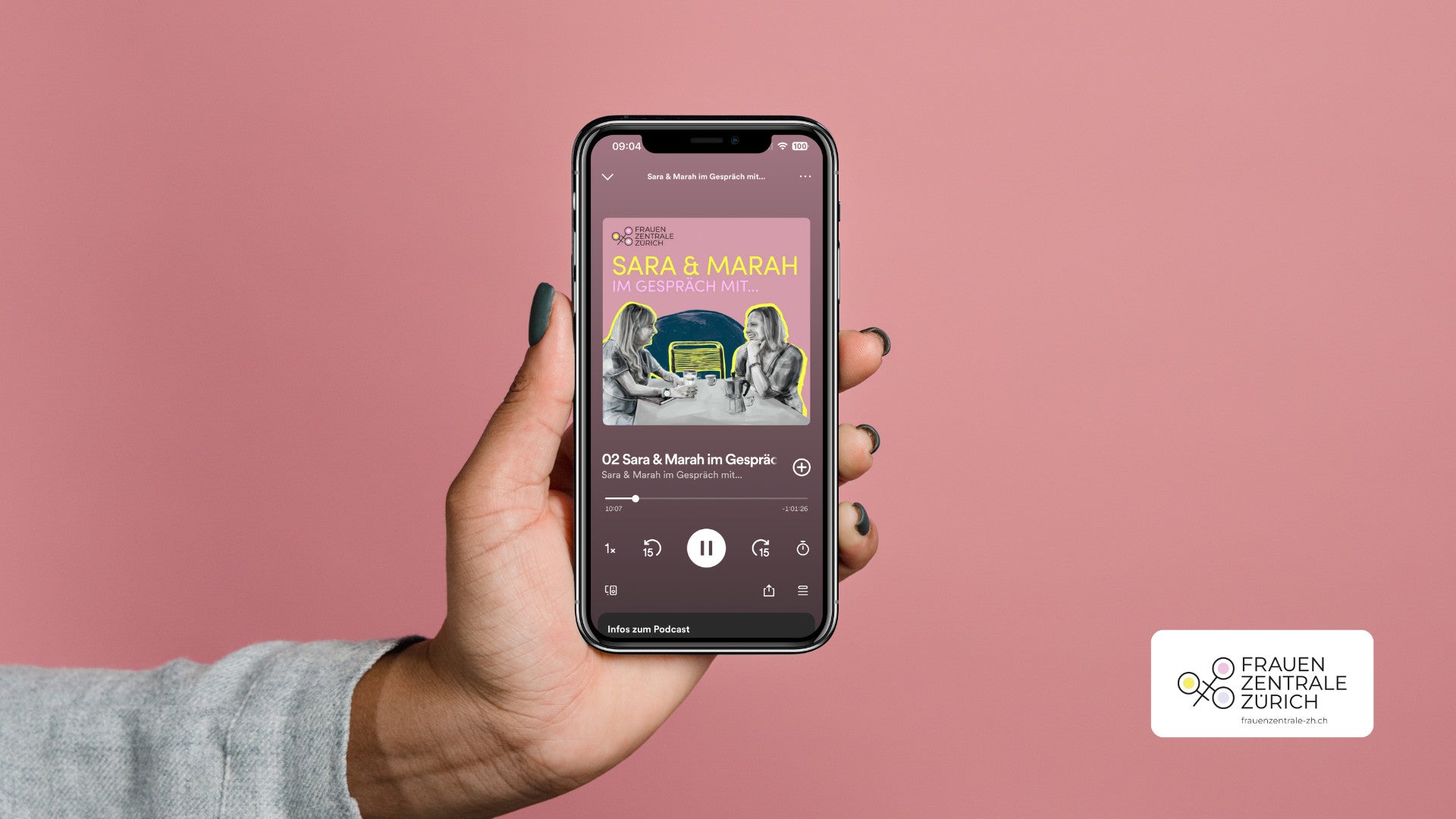 «Sara & Marah im Gespräch mit...» Der inspirierende Podcast der Frauenzentrale Zürich