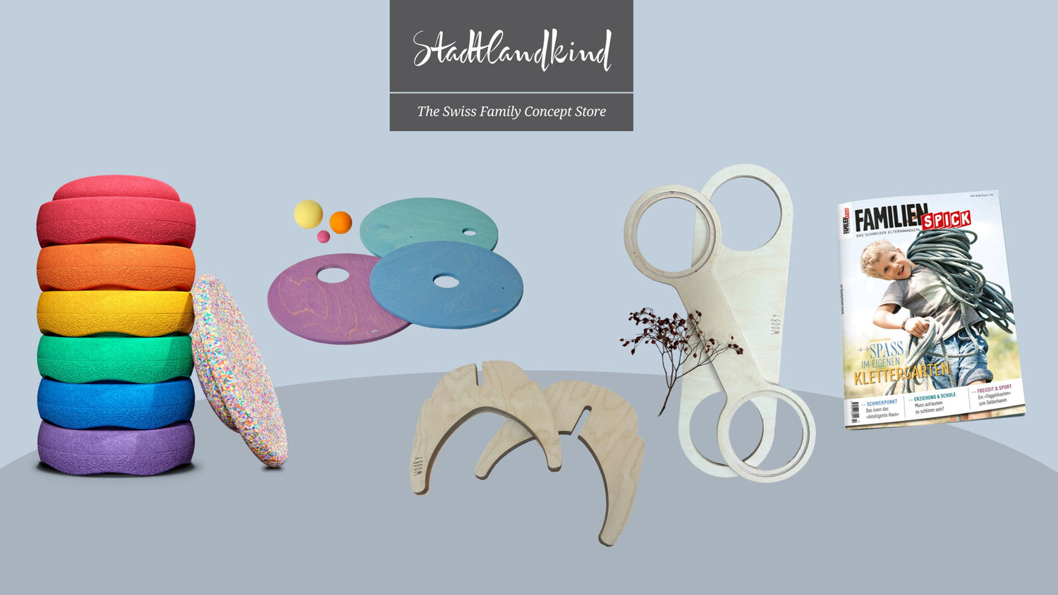 Gewinne ein hochwertiges Spiel-Set für drinnen und draussen