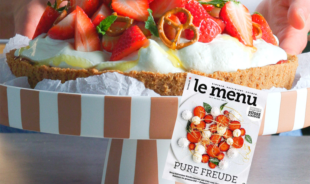 Gewinne ein Jahresabo von «le menu» und eine Servierplatte von Stadtlandkind