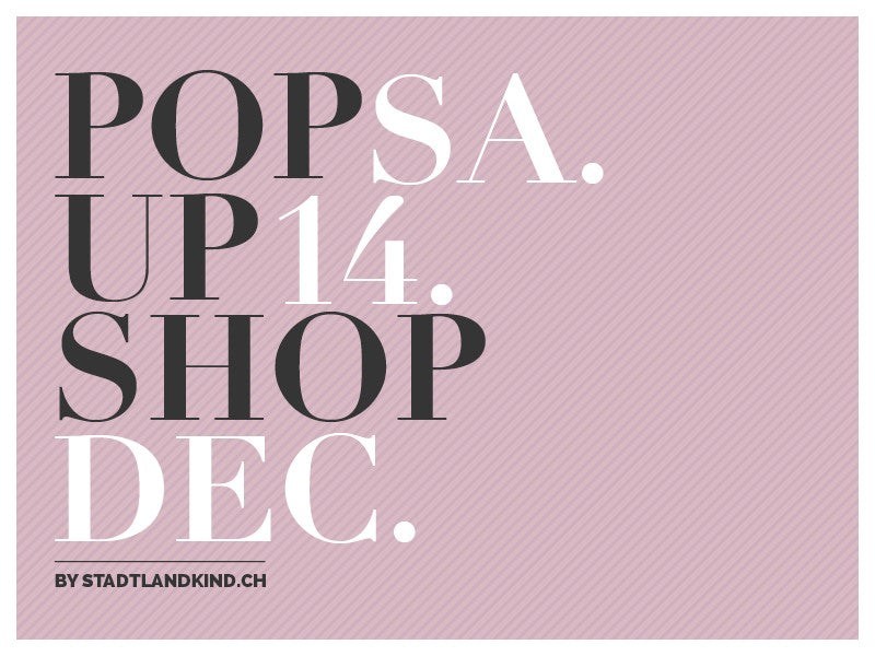 Pop-up-Shop im Kaffeehaus