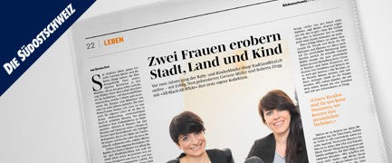 Zwei Frauen erobern Stadt, Land und Kind