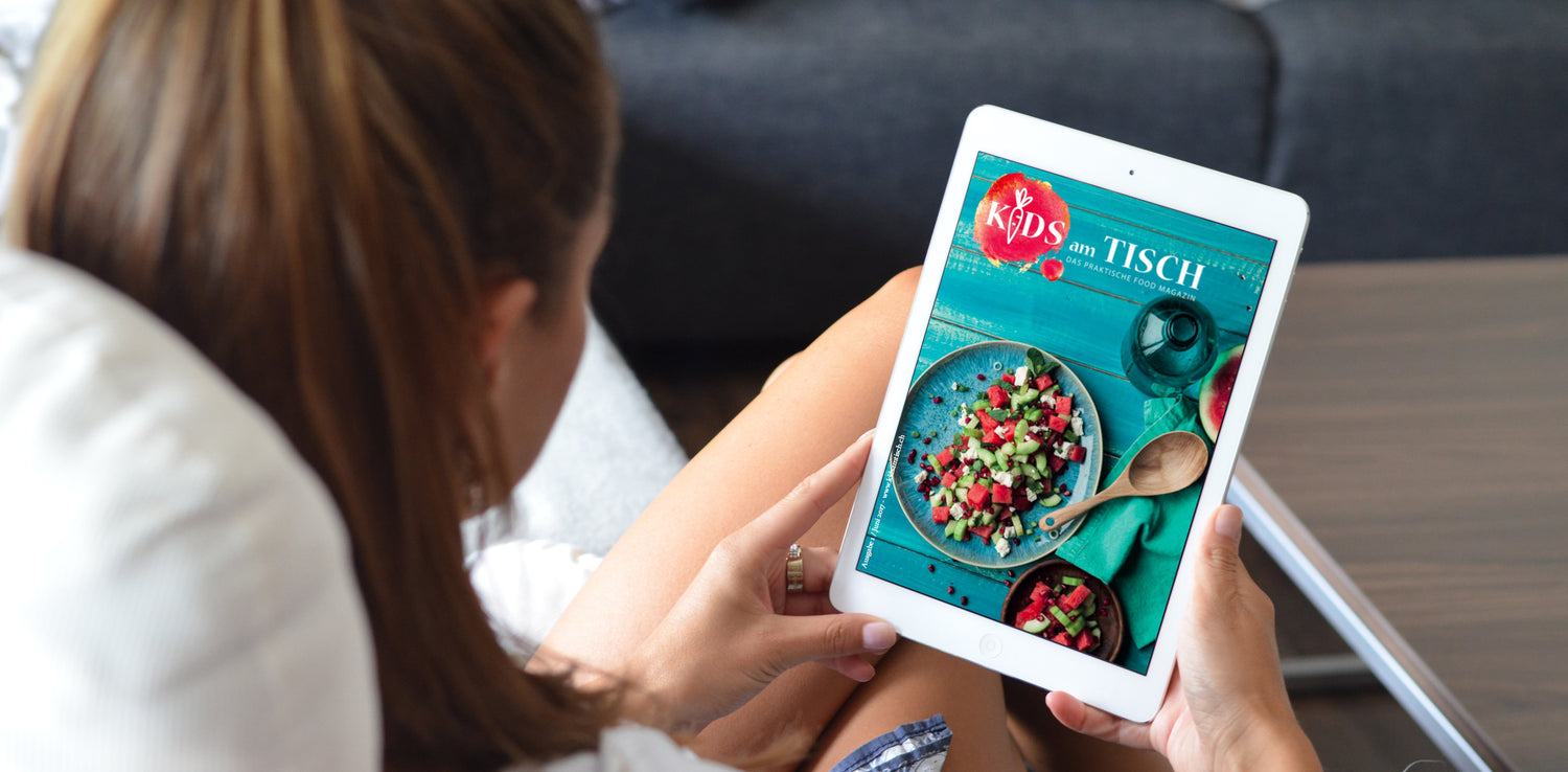Kids am Tisch - Das praktische Food Magazin
