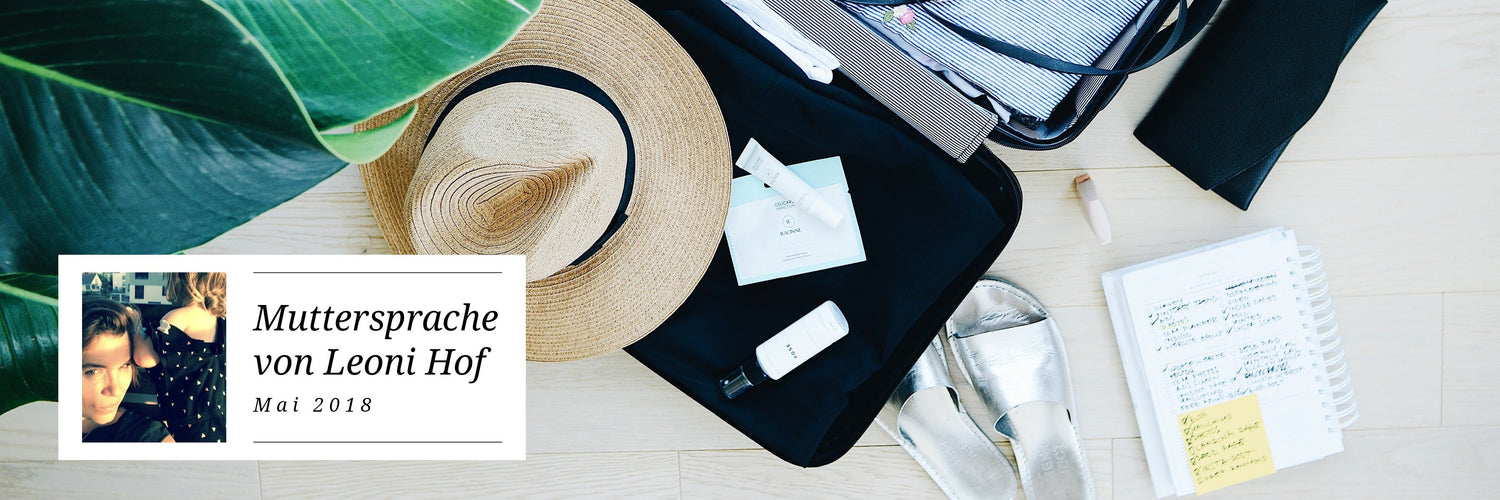 Muttersprache: Ich packe meinen Koffer