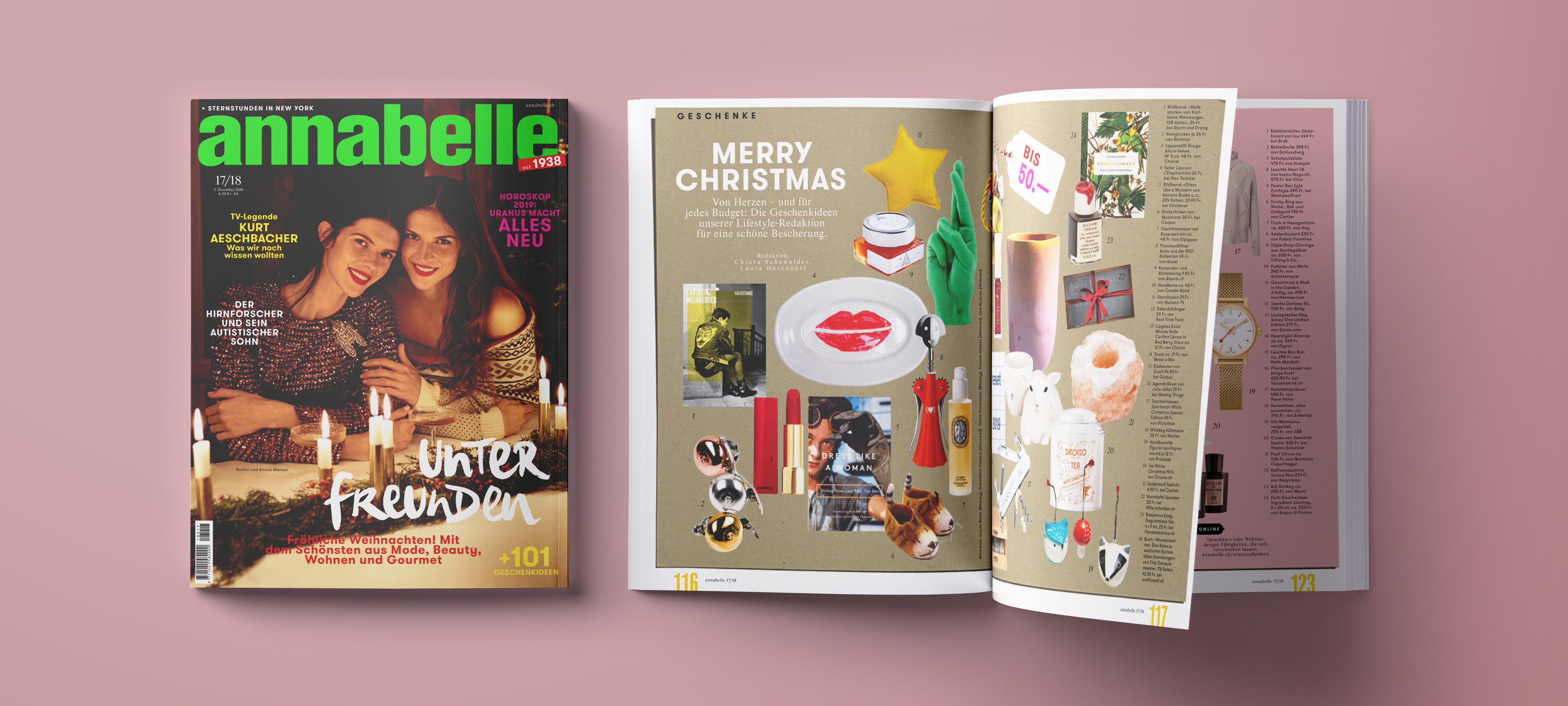 Annabelles Geschenkideen für eine schöne Bescherung