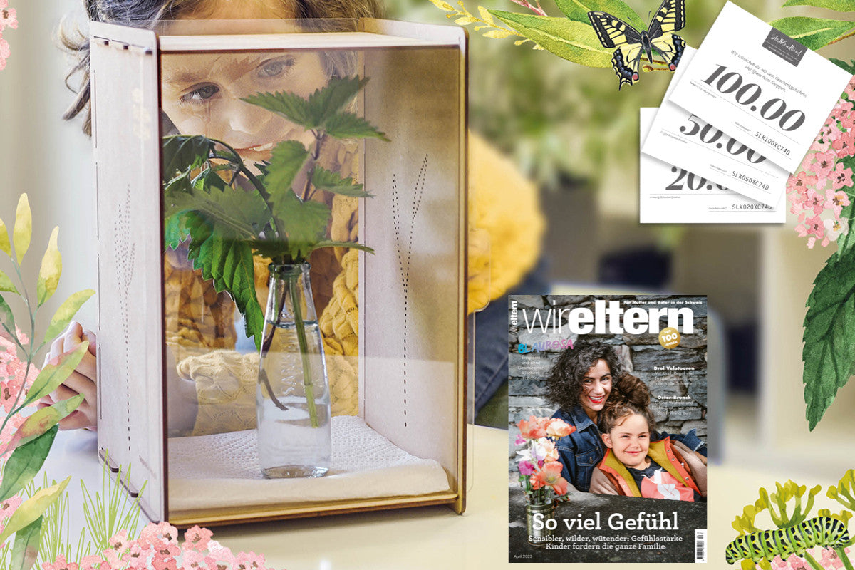 Grosse Abenteuer mit dem Raupenkasten und Marienkäferhaus!