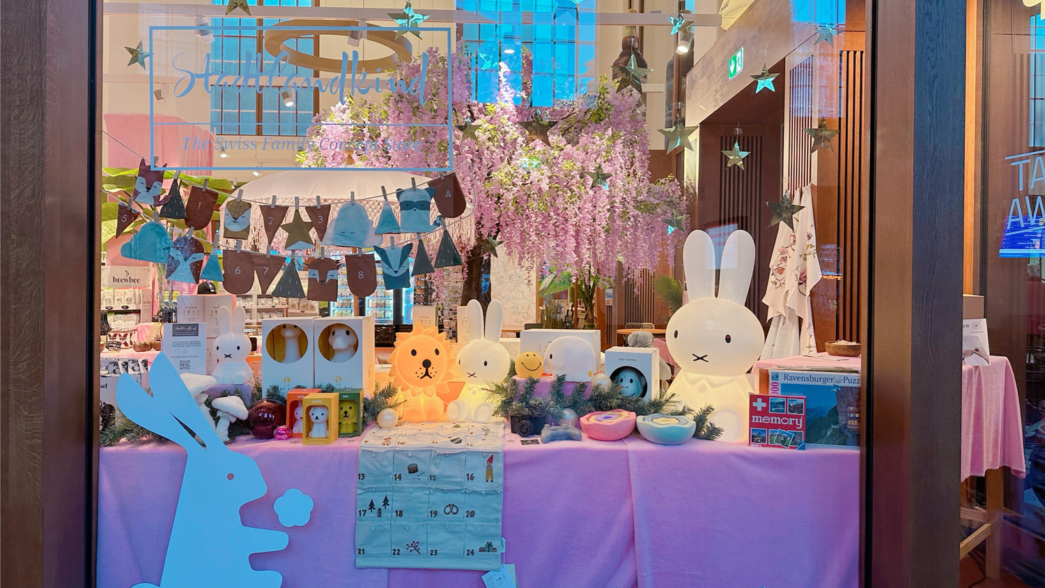 Ausgewählte Artikel im Pop-up-Store am St.Galler Bahnhof