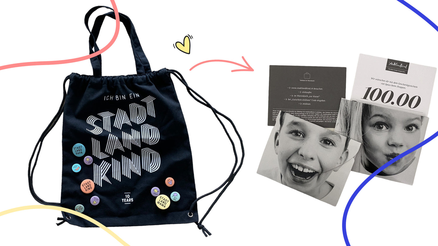 Jubiläums-Gymbag kaufen und CHF 100 Gutschein gewinnen!