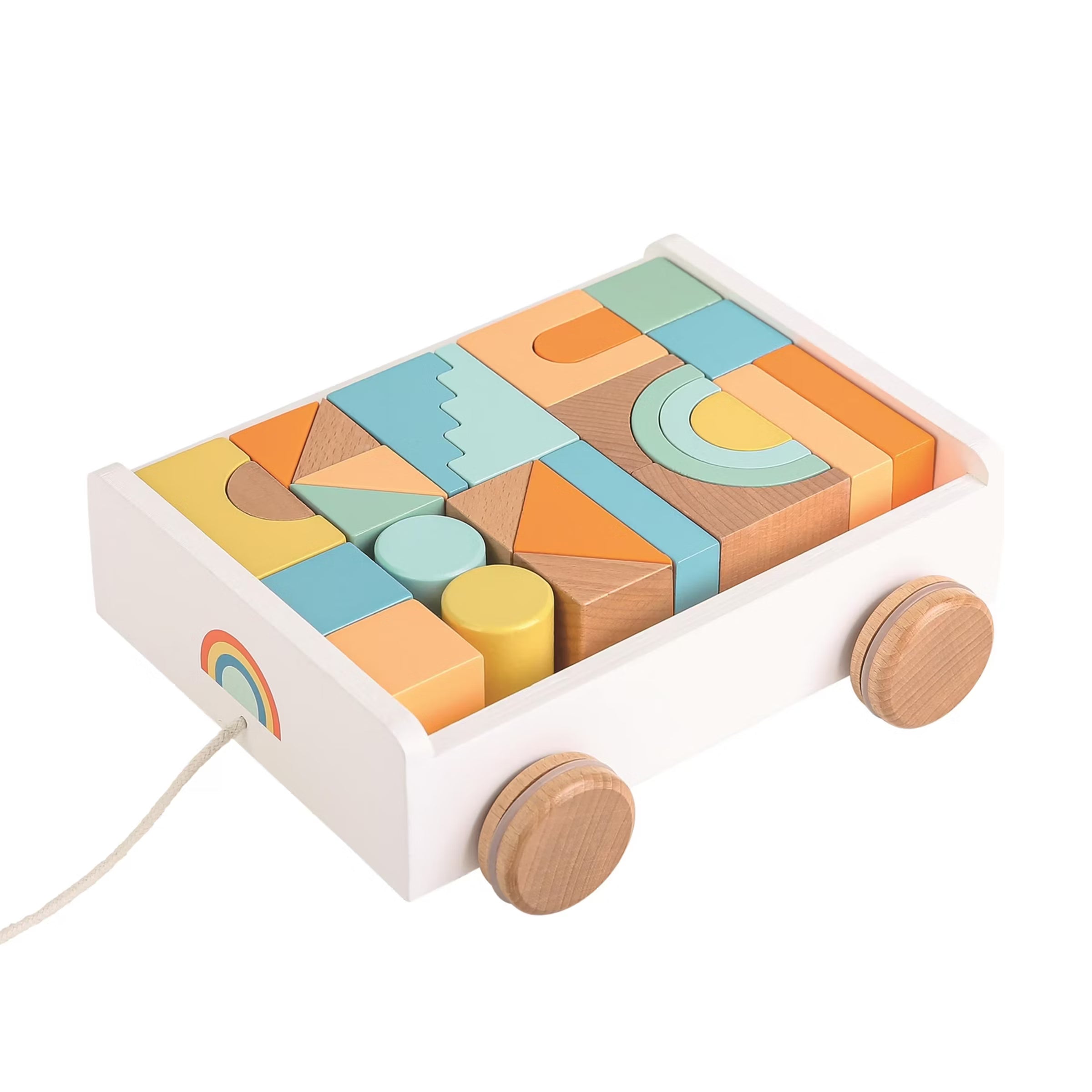 Spielba Trolley with building blocks