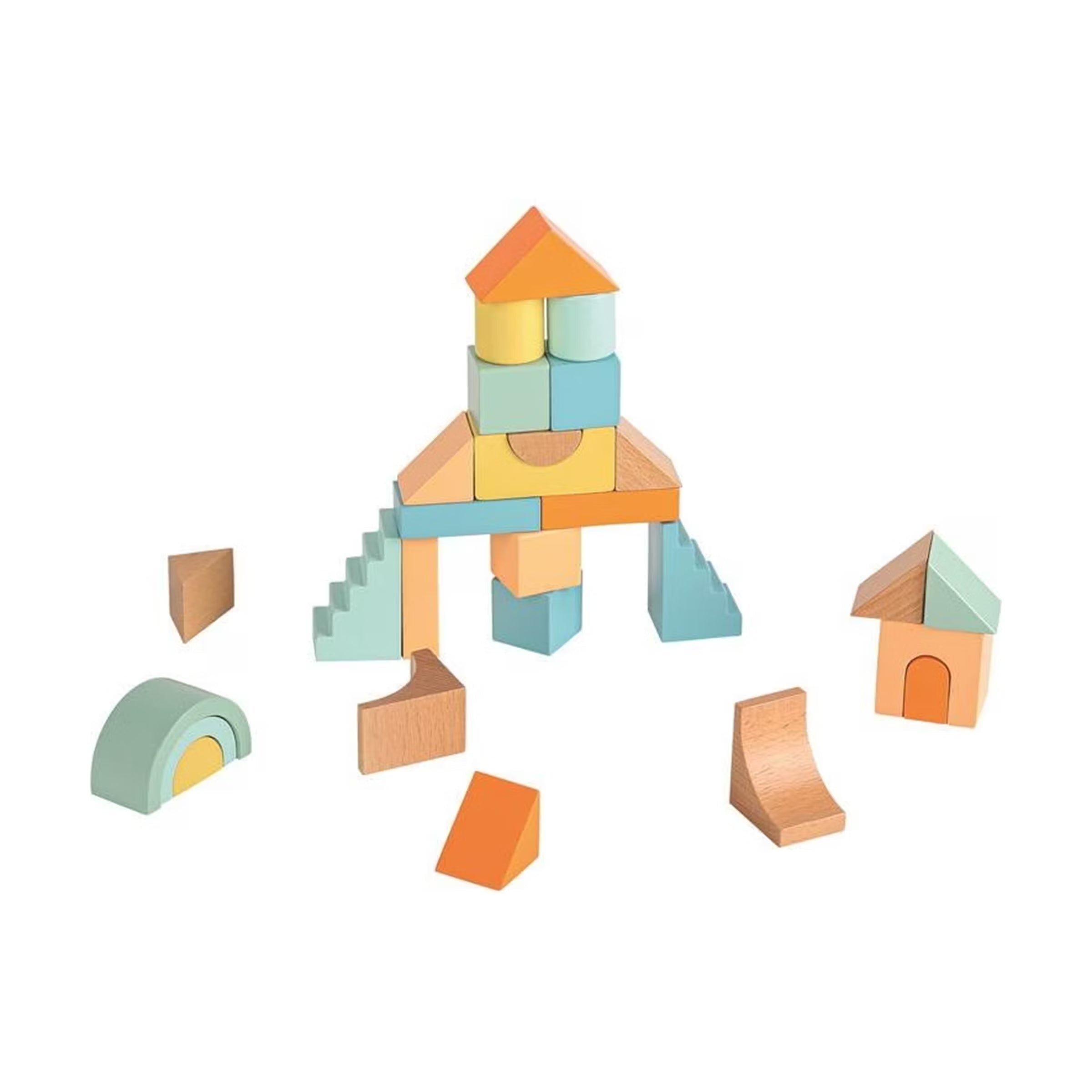 Spielba Trolley with building blocks
