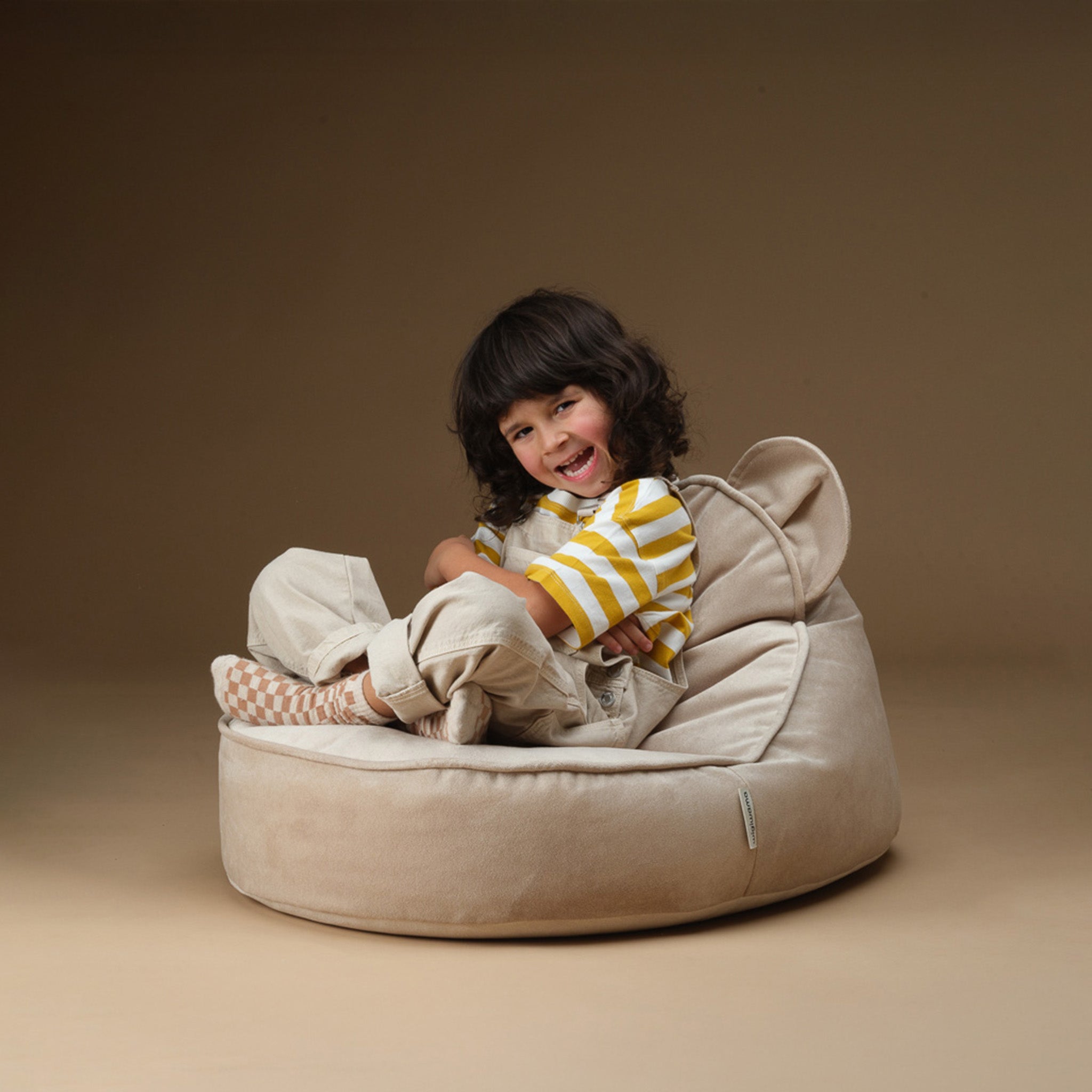 Wigiwama Bear Beanbag Dusty Beige