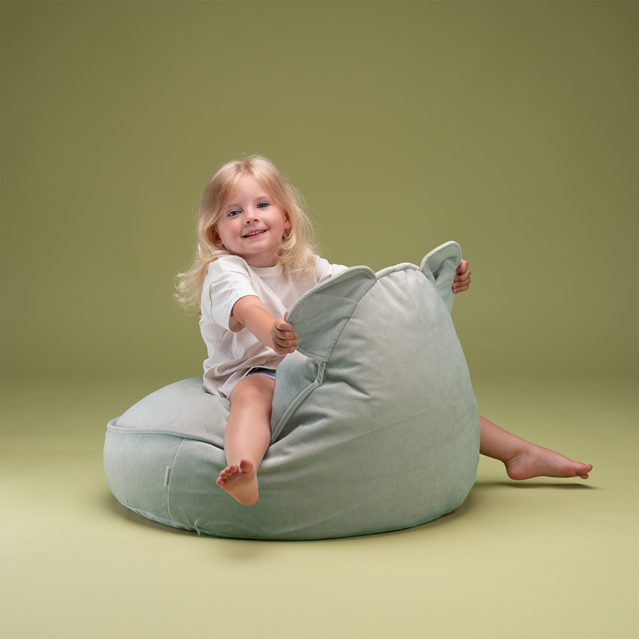 Wigiwama Bear Beanbag Vert Misty
