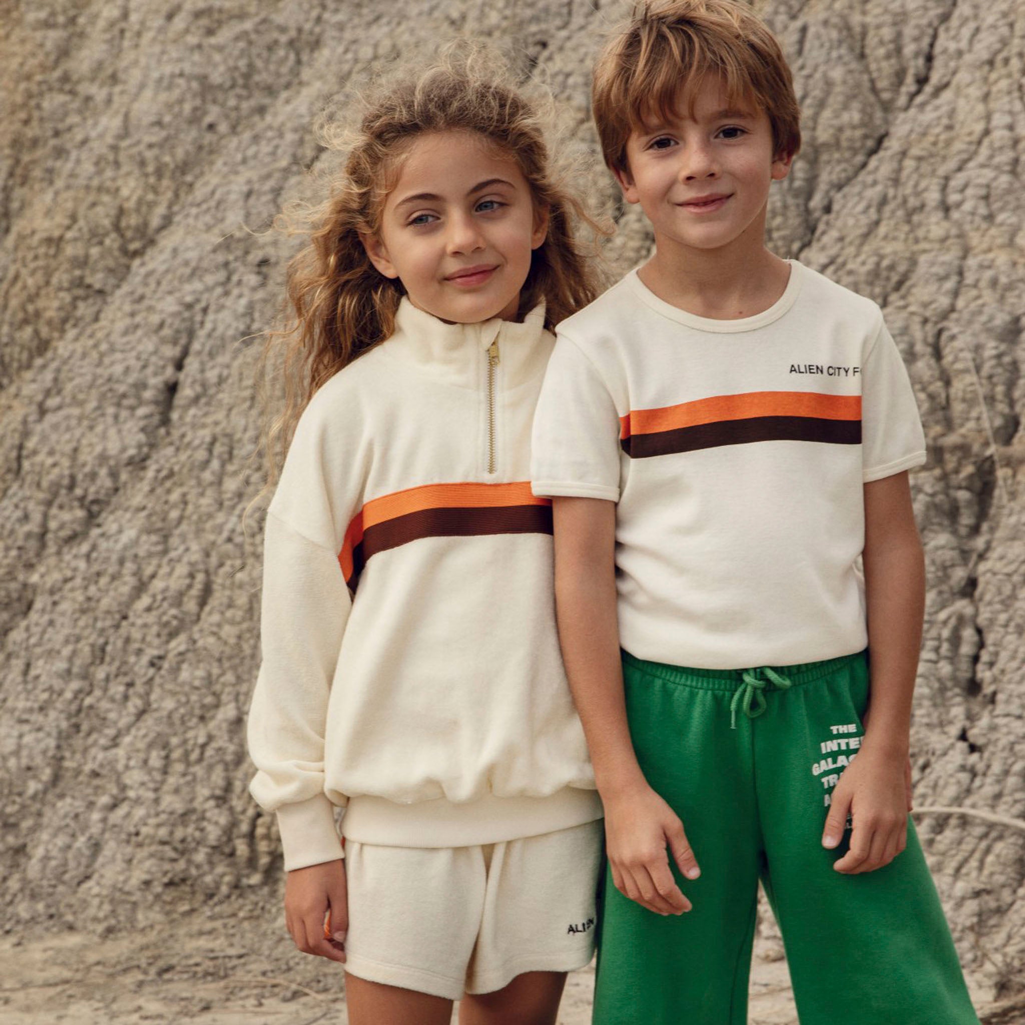 Sweatshirt Alien City FC Off White