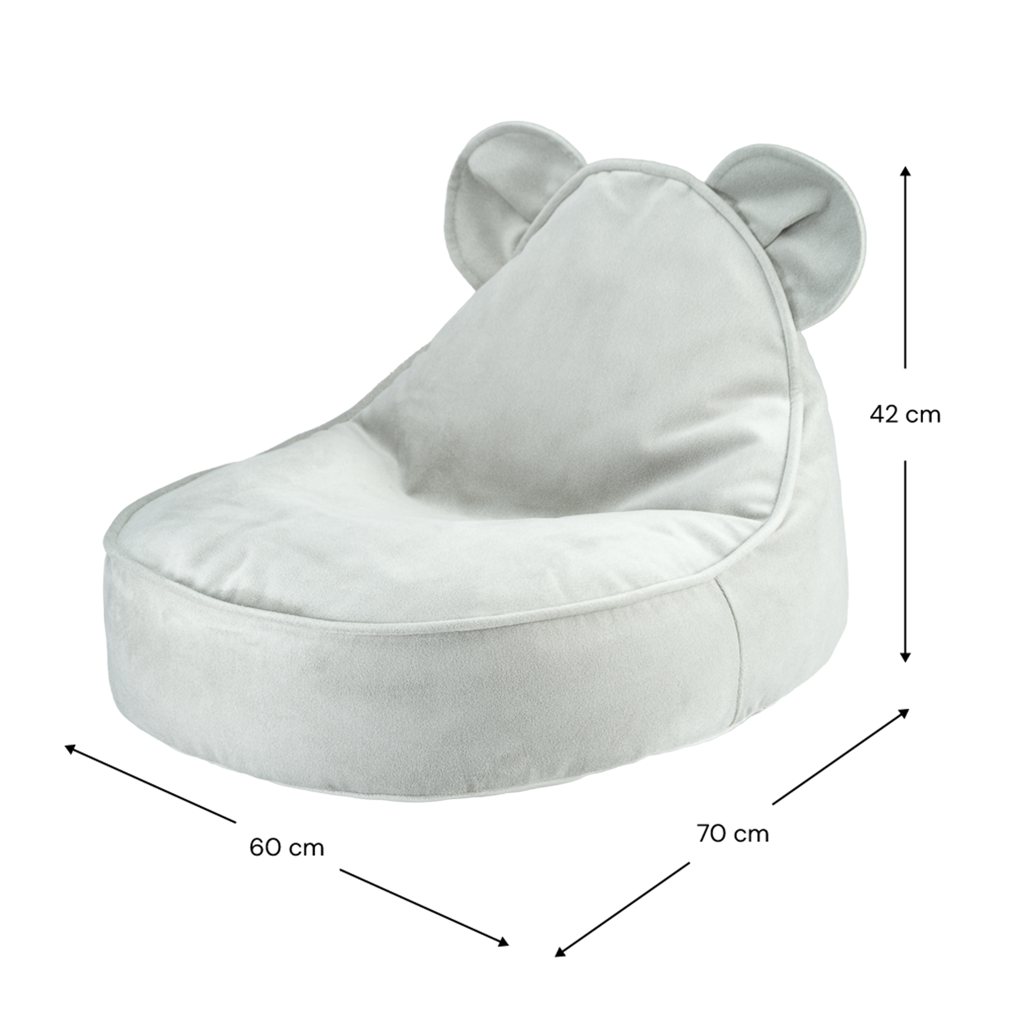 Wigiwama Bear Beanbag Vert Misty