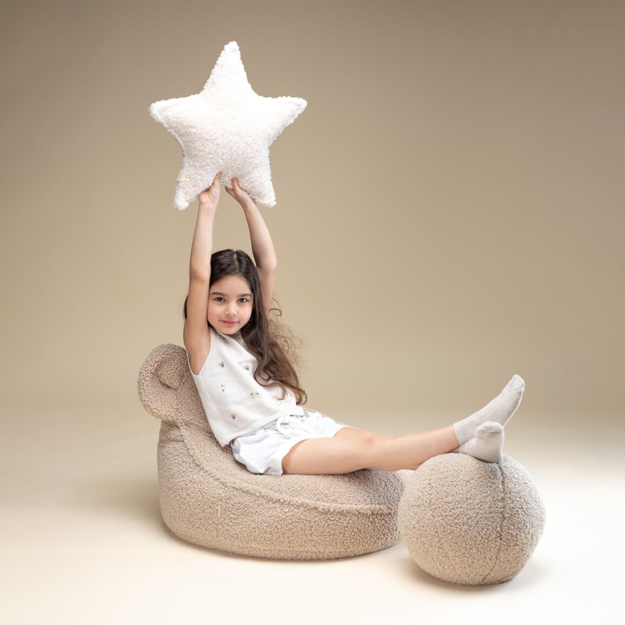 Wigiwama Bear Beanbag Biscuit