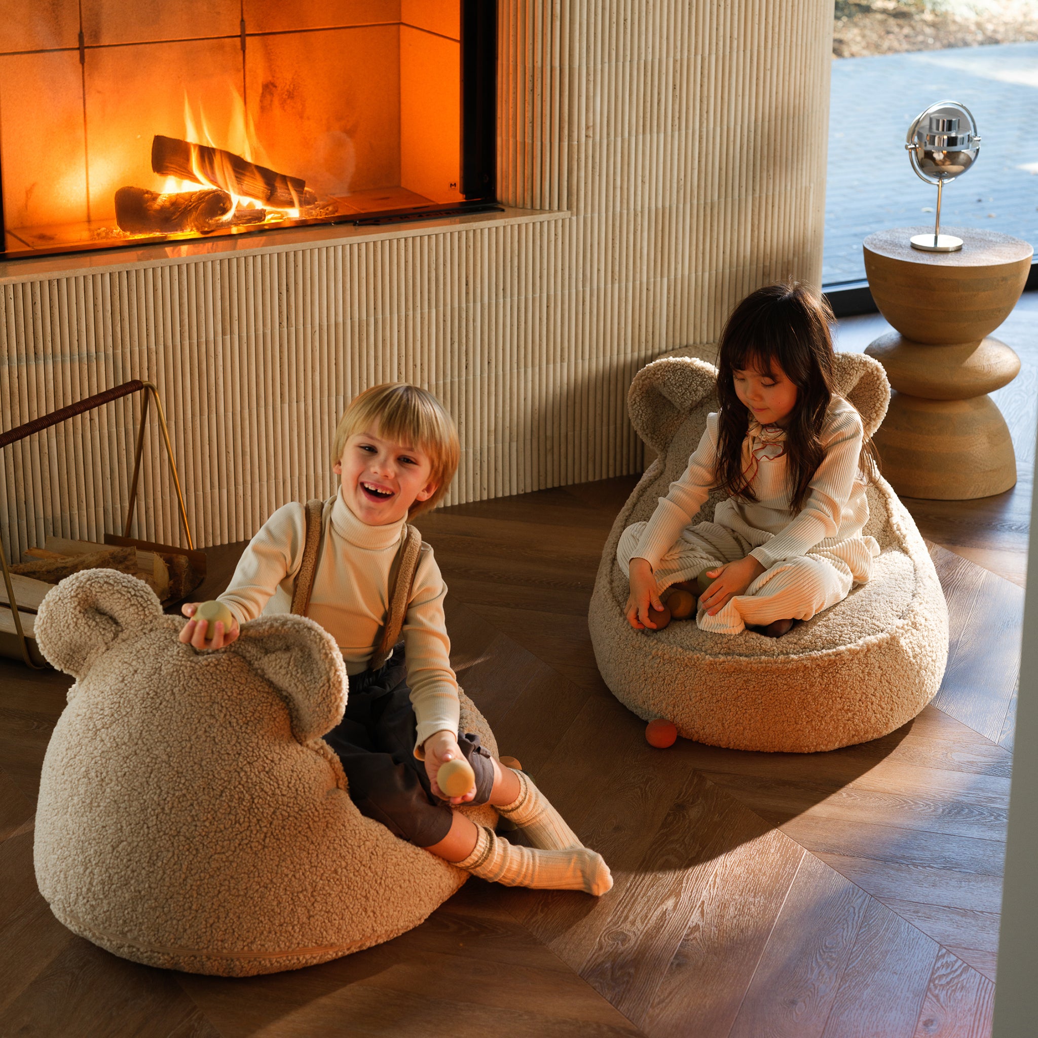 Wigiwama Bear Beanbag Biscuit