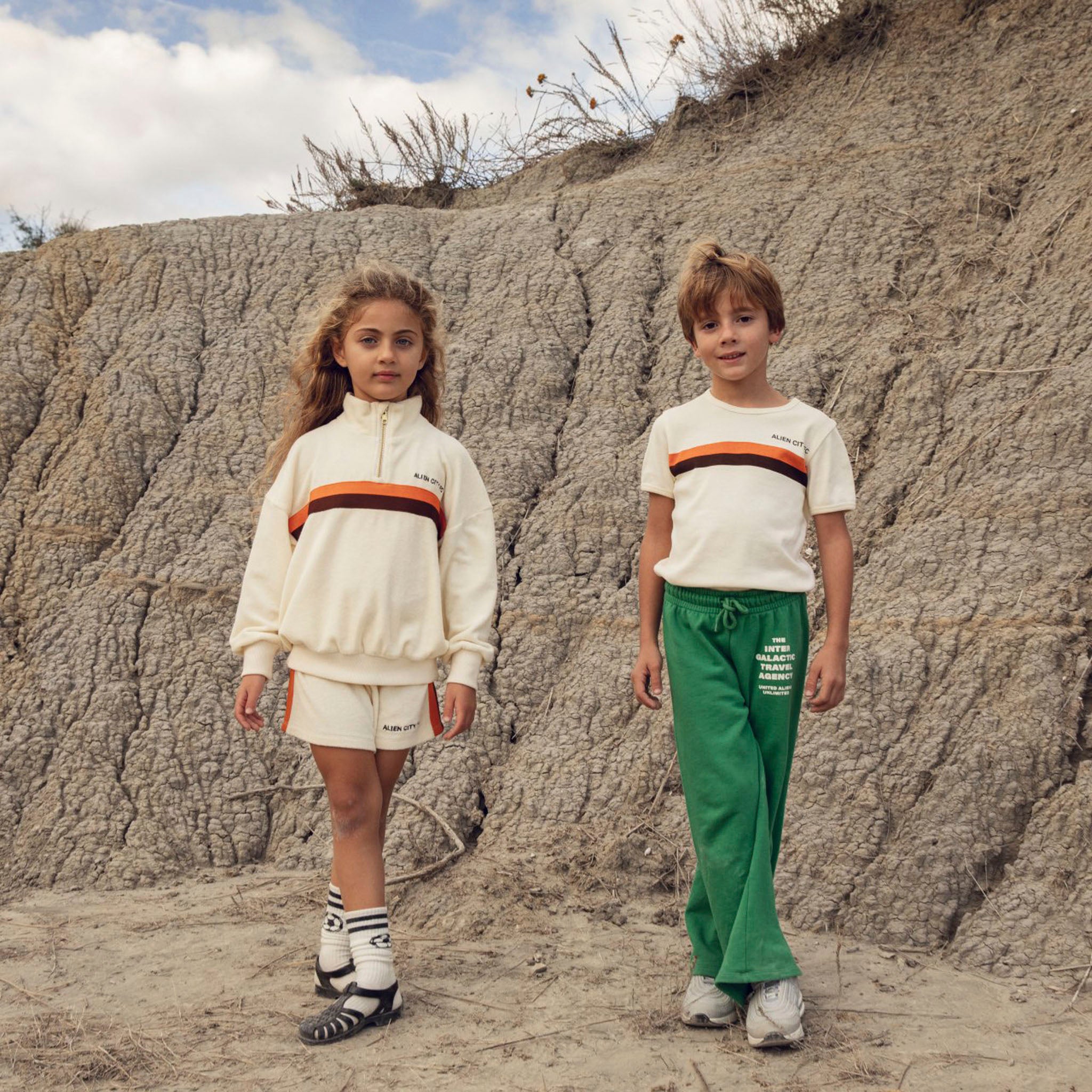 Sweatshirt Alien City FC Off White