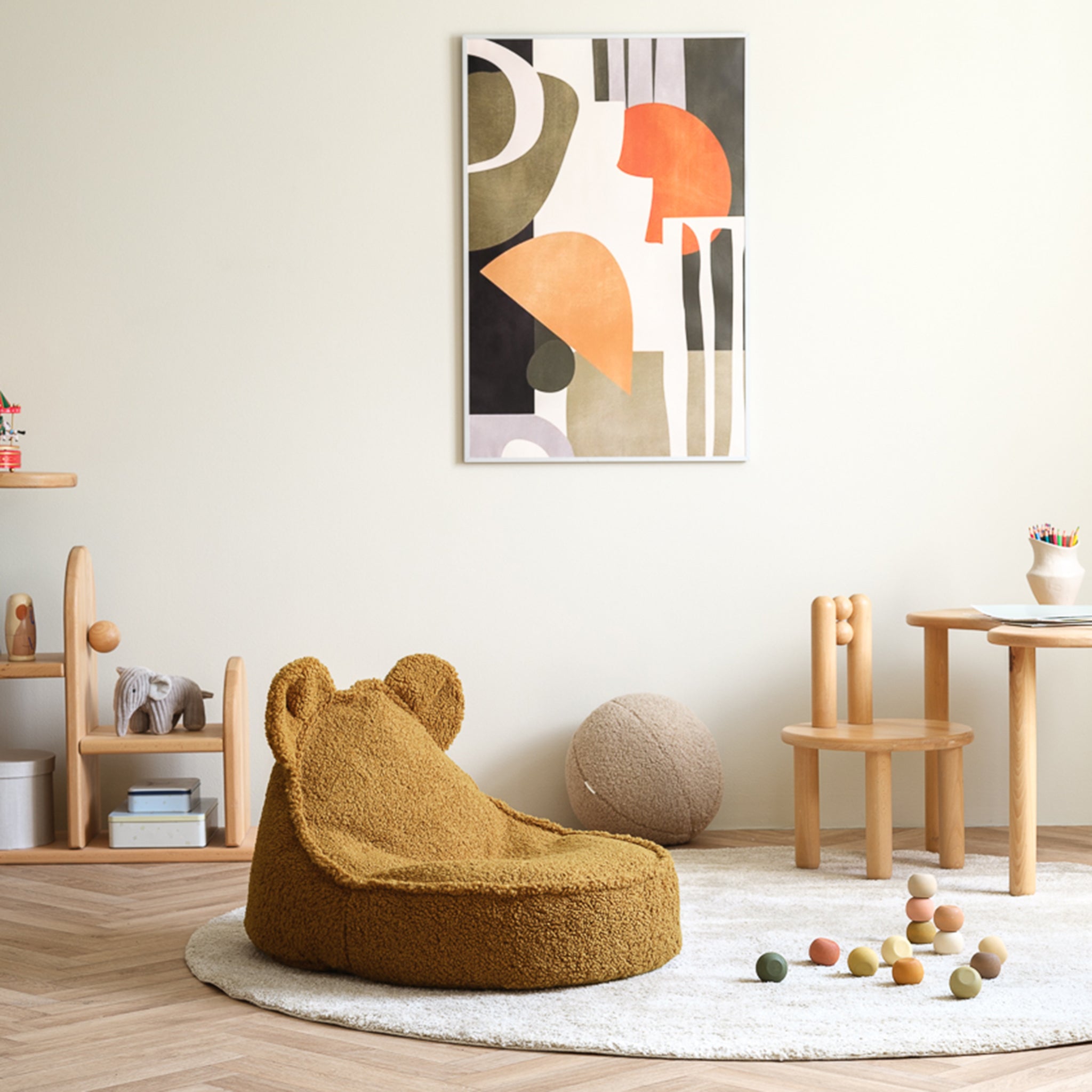 Wigiwama Bear Beanbag Maple