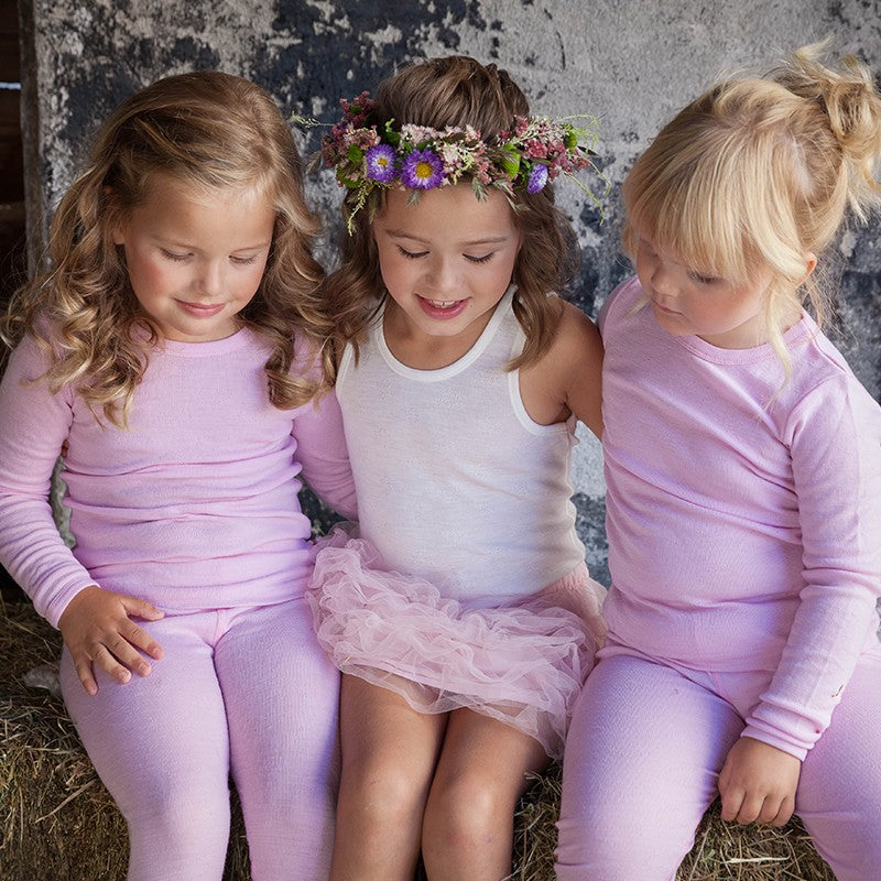 Longsleeve ATTELAS Merino Powder Pink