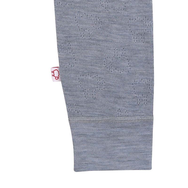 Leggings ATTELAS Merino gris platine