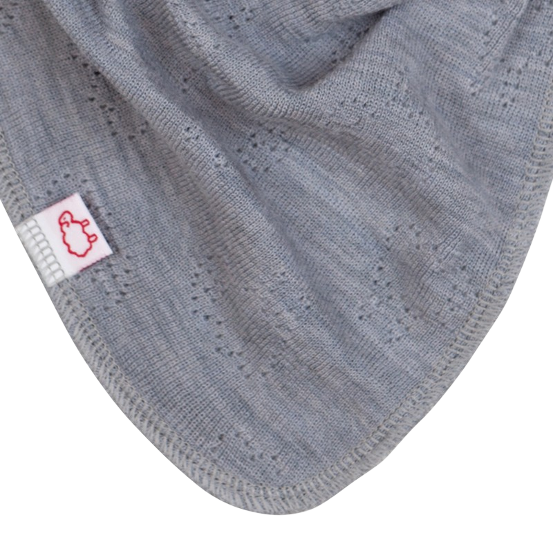 Baby scarf ESSERTS Merino Platinum Grey