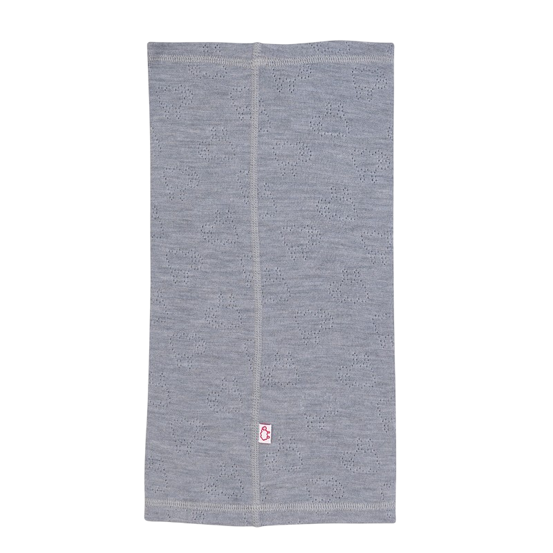 Neckwarmer Merino GENTIANES Platinum Grey