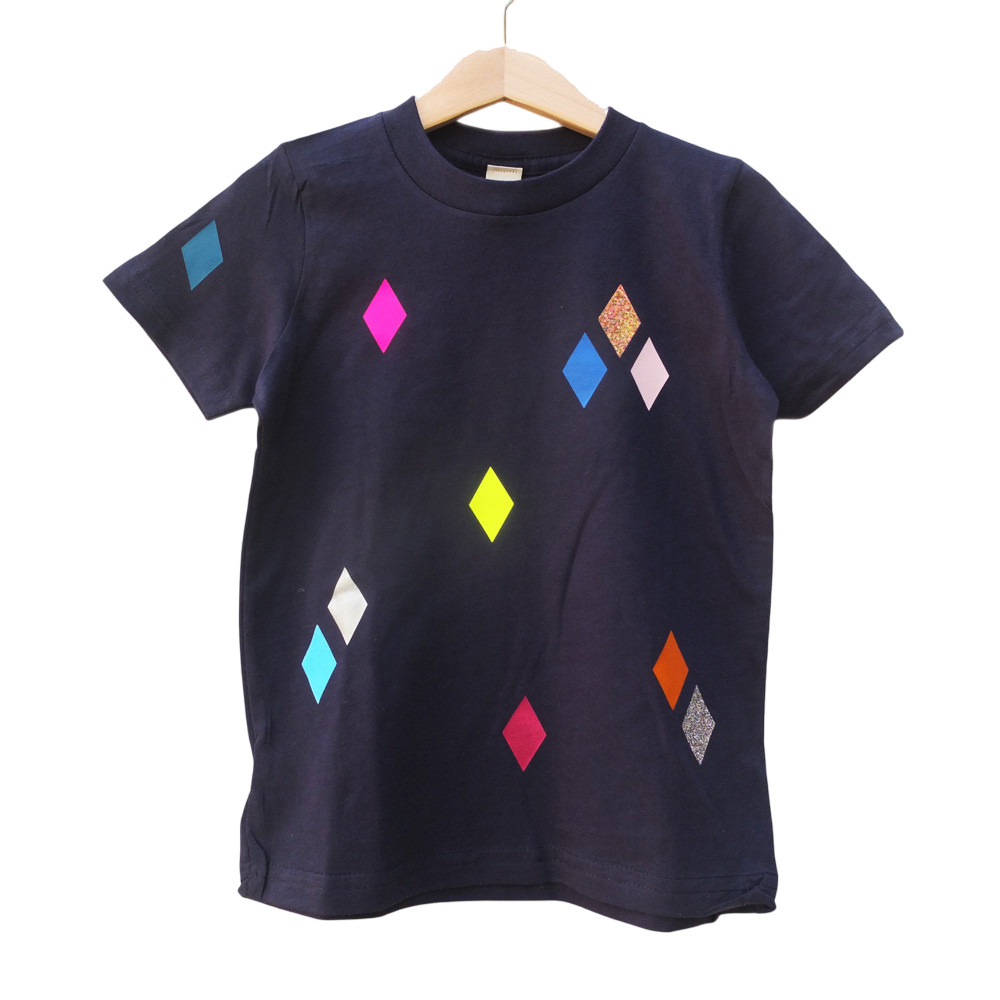 T-Shirt Diamonds Navy