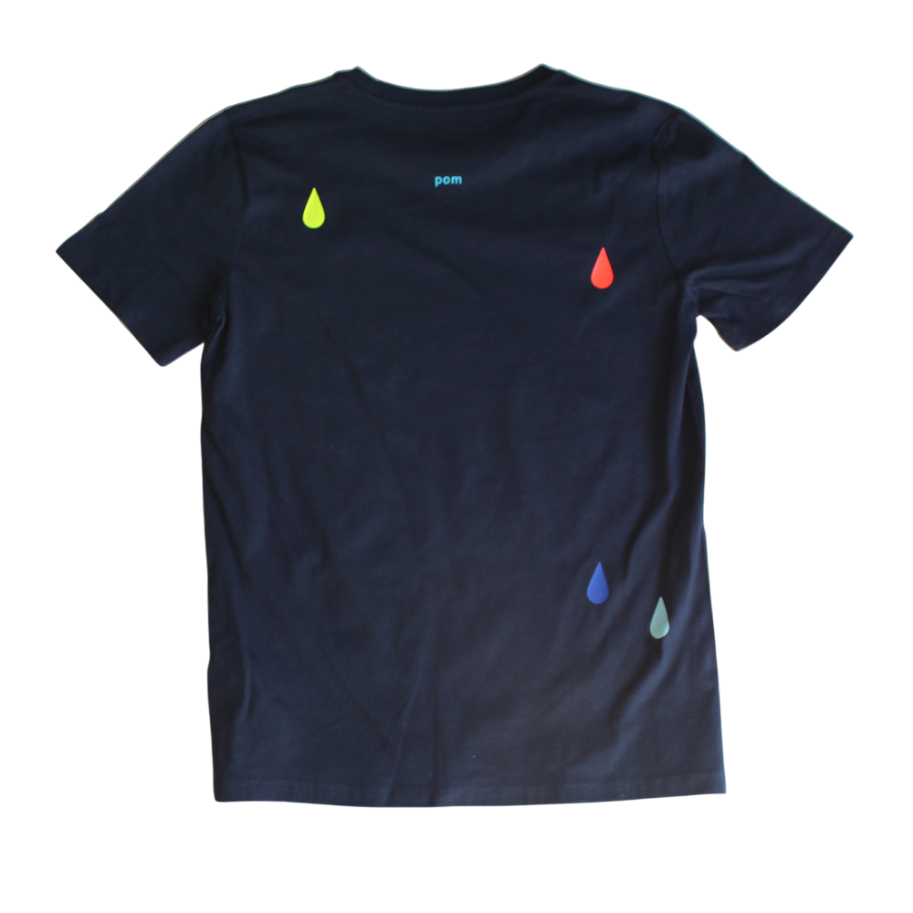 T-shirt Drops Navy pour adultes