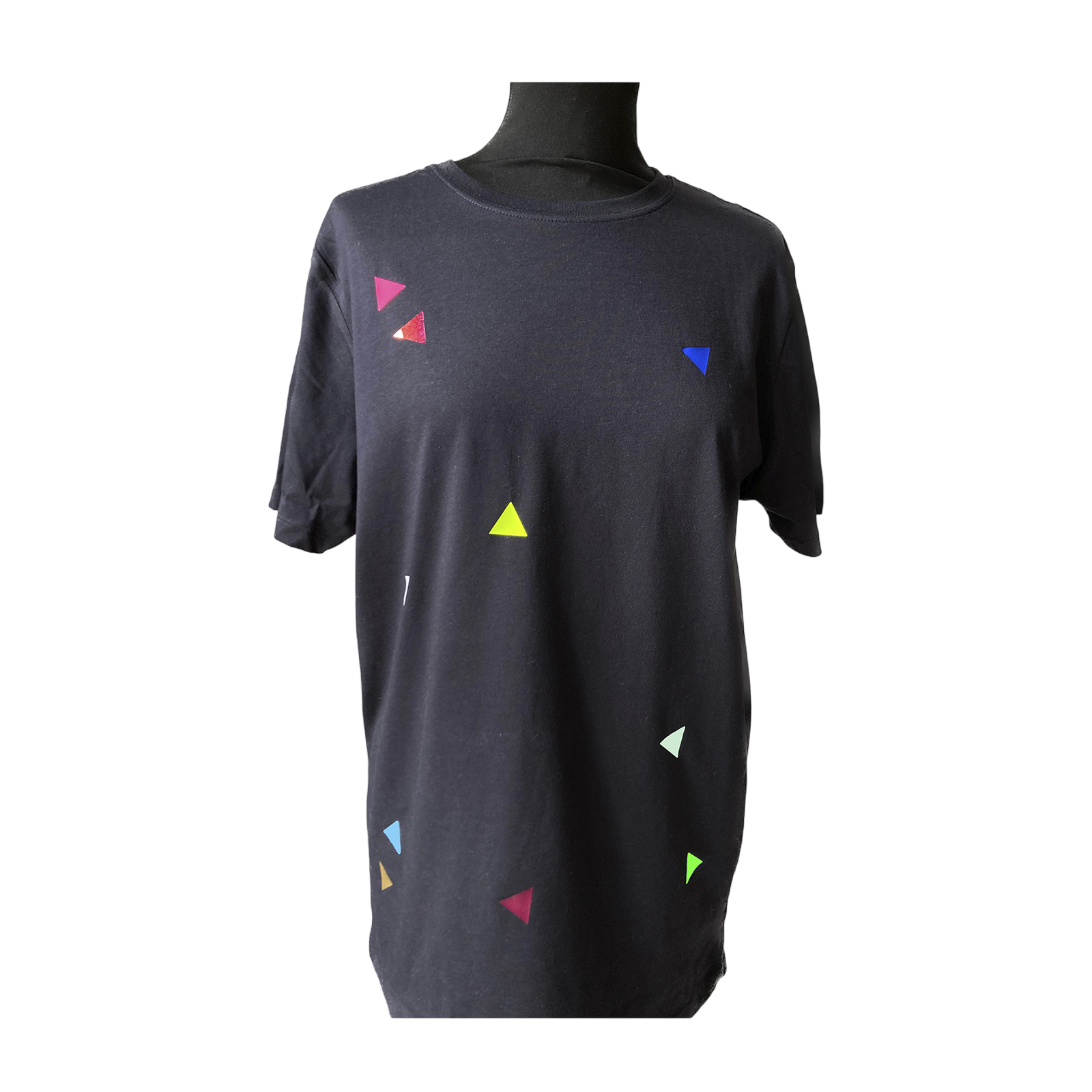 T-shirt Triangles Navy pour adultes