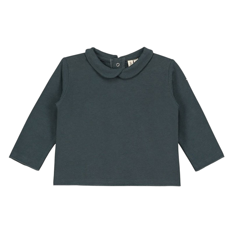 Baby Shirt Blue Grey