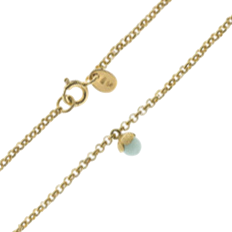 Collier Erbs vergoldet Kind