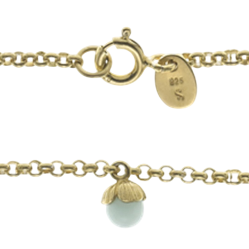 Collier Erbs vergoldet Kind