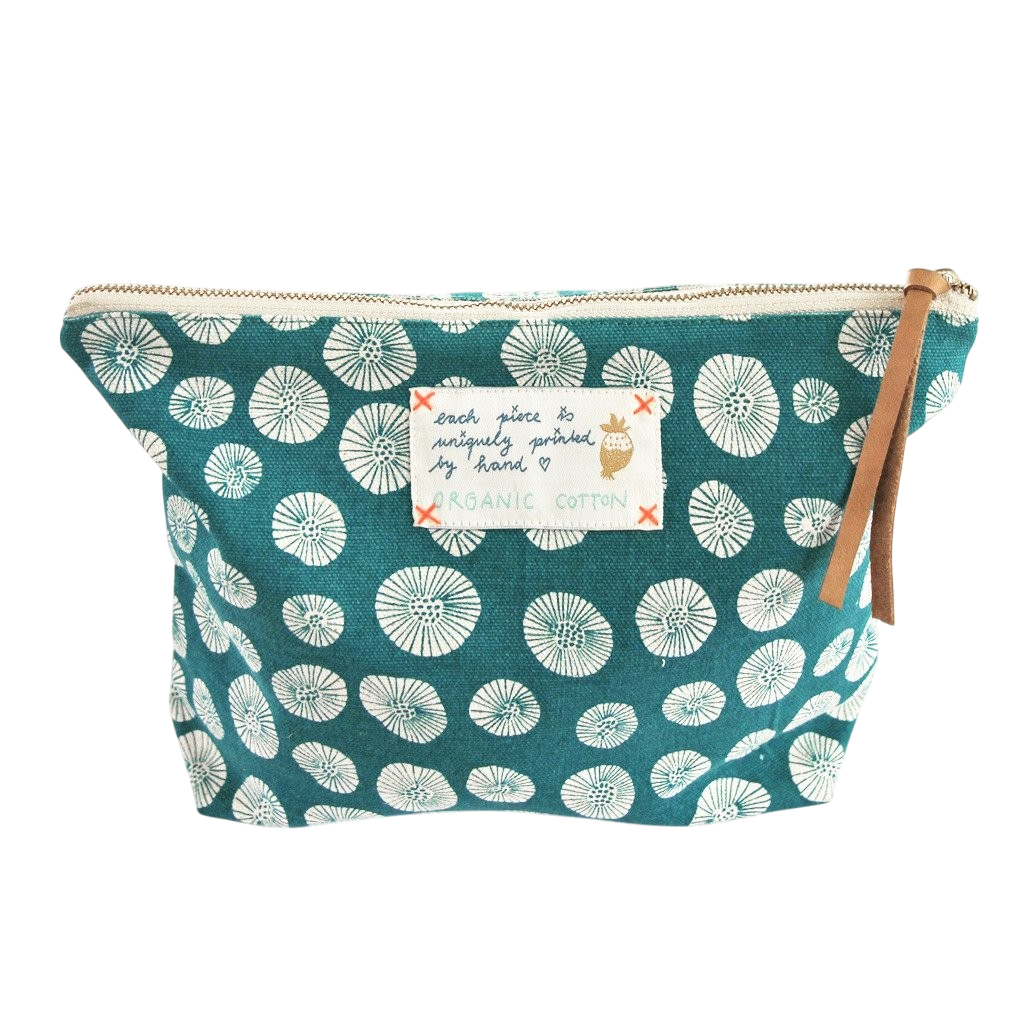 Pouch "My Green Daisy" Small