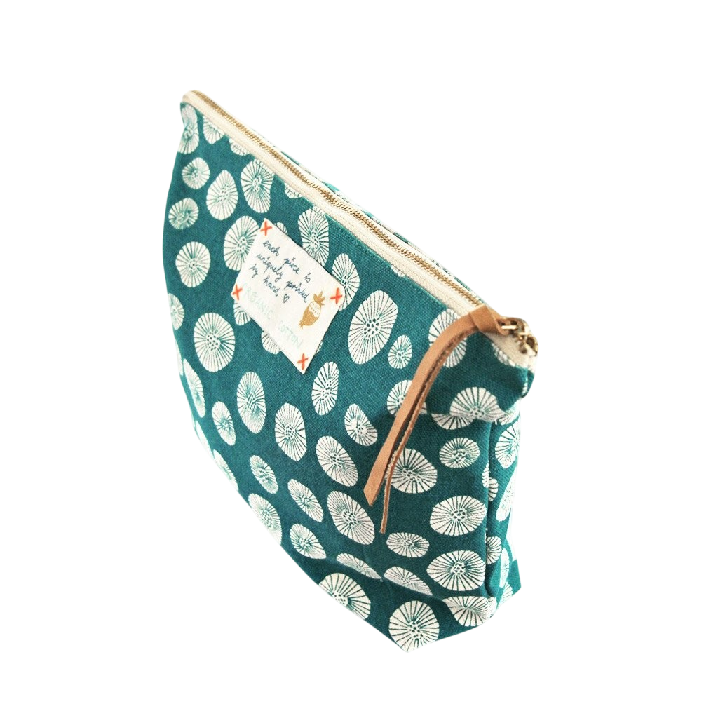 Pouch "My Green Daisy" Big