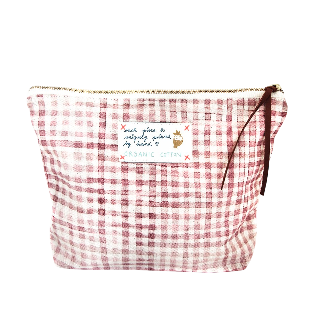 Pouch "My Rose Check" Big