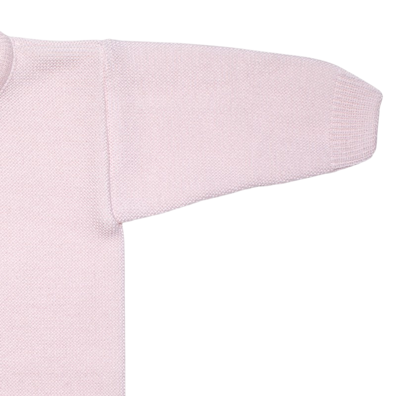 Baby jacket merino wool pink