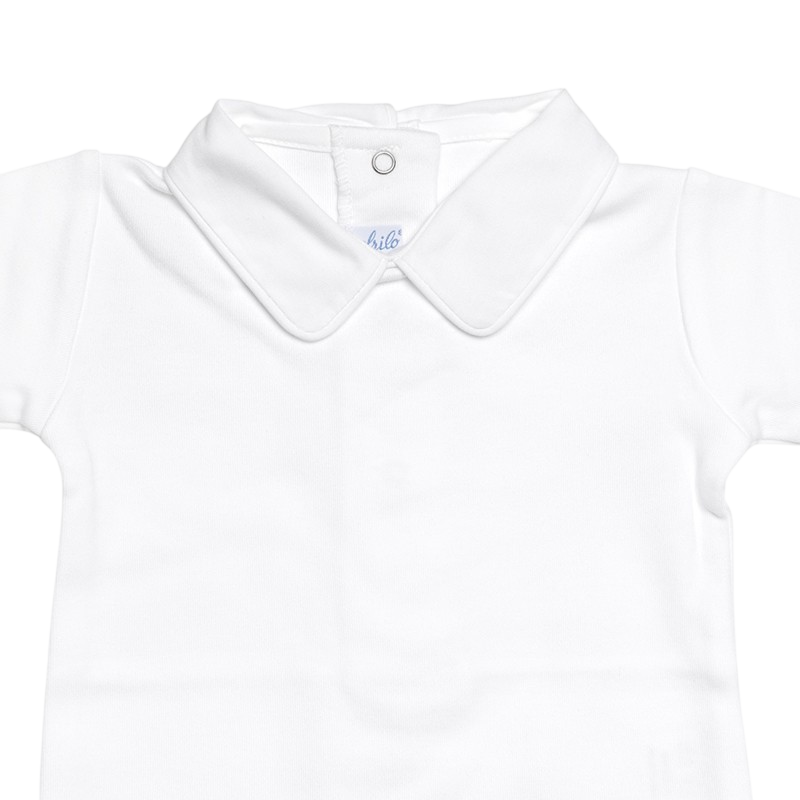 Long sleeve body white with collar