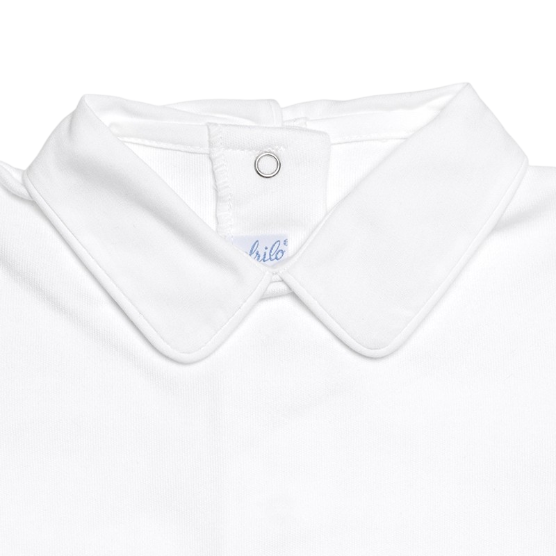 Long sleeve body white with collar