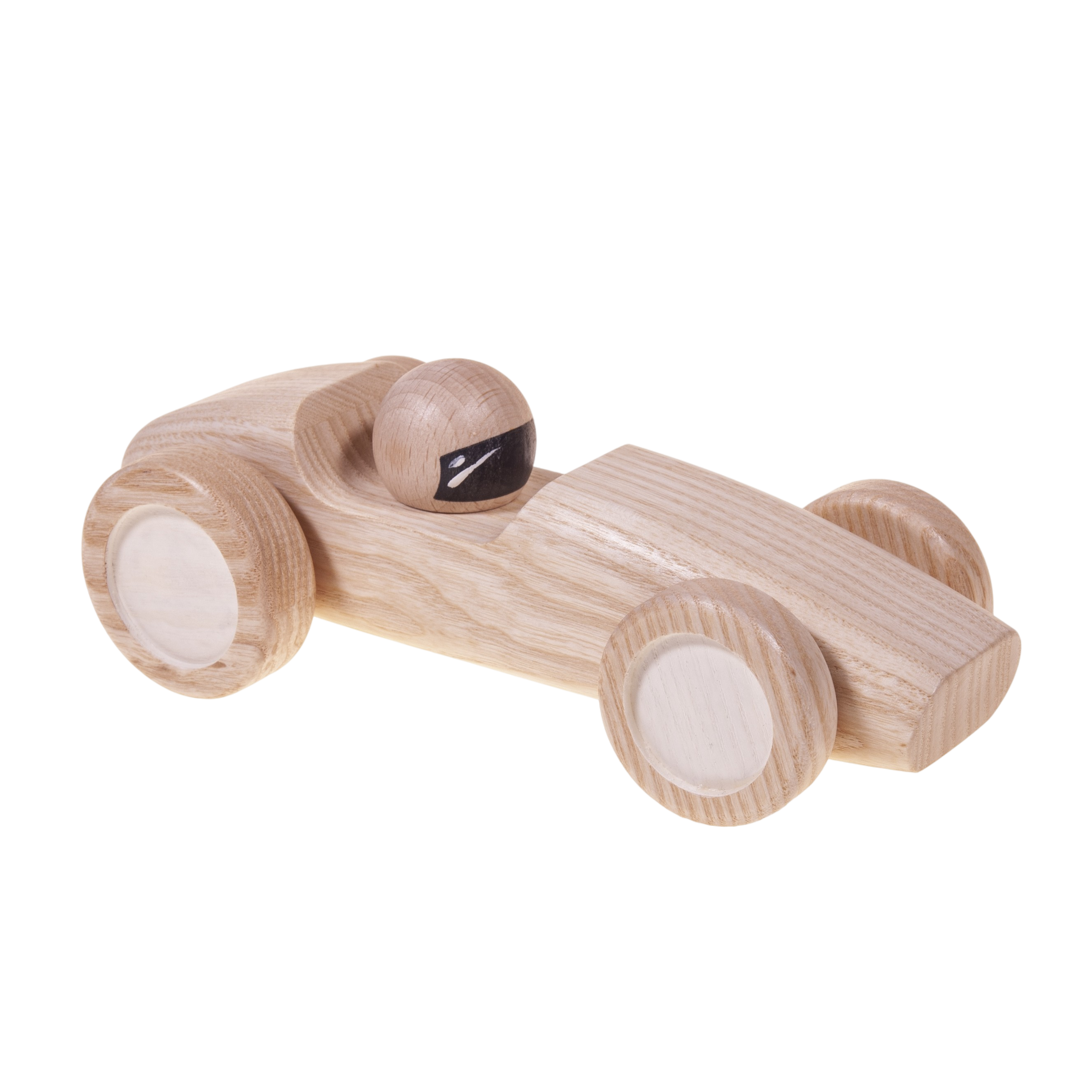 Kult Racer Rennauto Natur Felgen Elfenbein