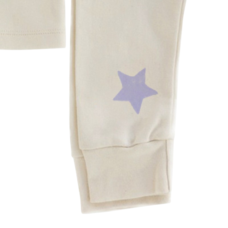 Pajamas stars purple
