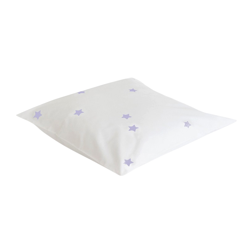 Pillowcase 50 x 70 stars purple