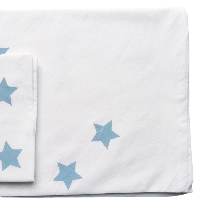 Comforter cover 90 x 120 stars blue