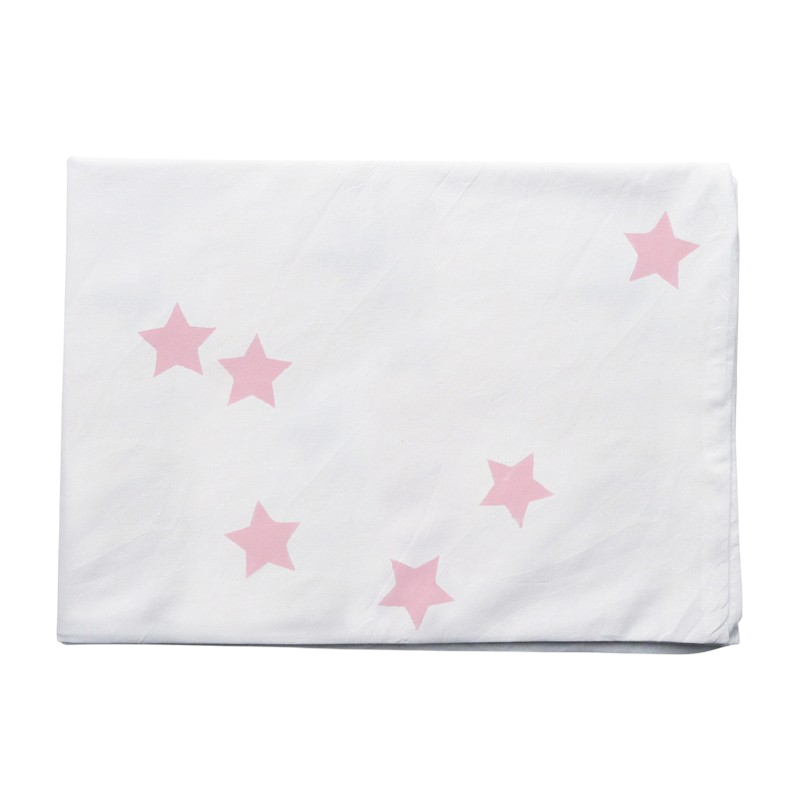 Duvetbezug 135 x 200 Sternen Rosé