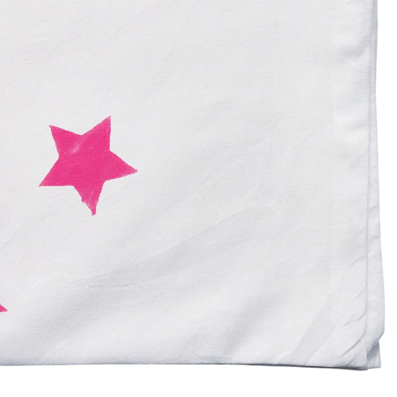 Comforter cover 135 x 200 stars pink