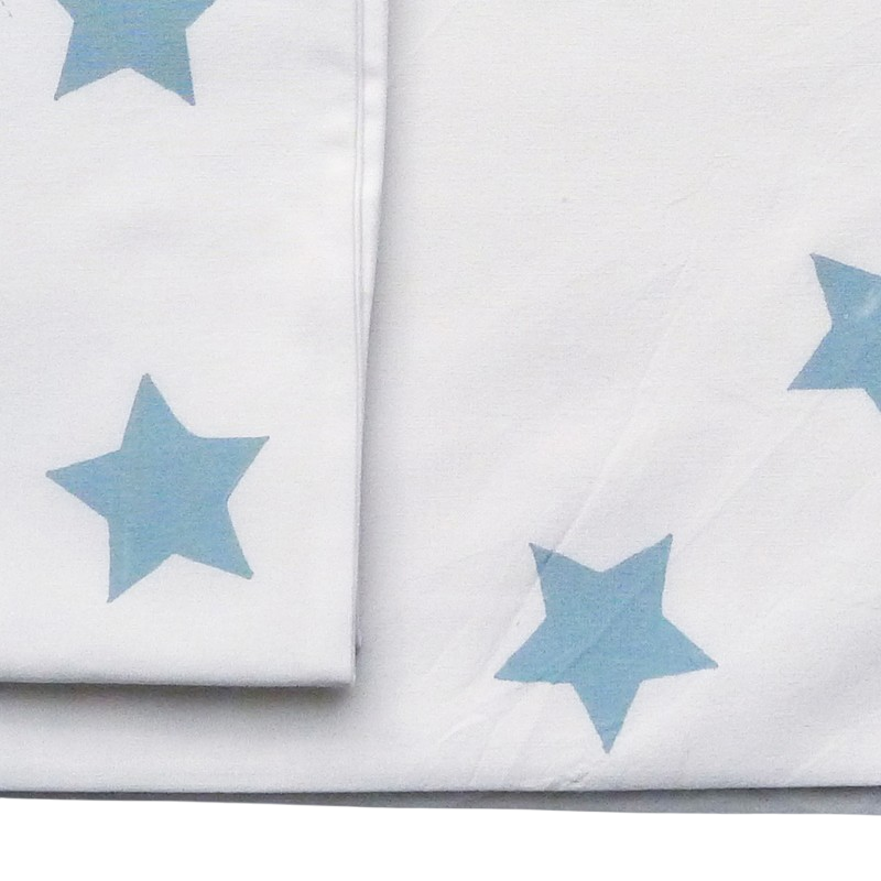 Comforter cover 160 x 210 stars blue